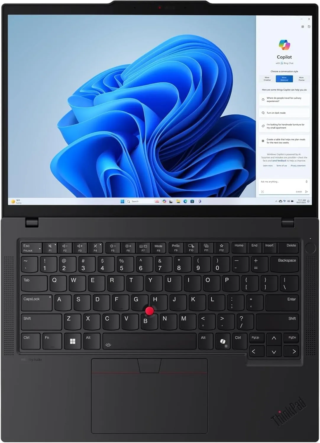 Lenovo ThinkPad T14 Business Laptop (14" FHD  IPS, Intel Ultra 7 155U, 64GB DDR5 RAM, 2TB SSD), 5MP HD Webcam, 2 Thunderbolt 4, Wi-Fi 6E AI PC, Win 11 Pro