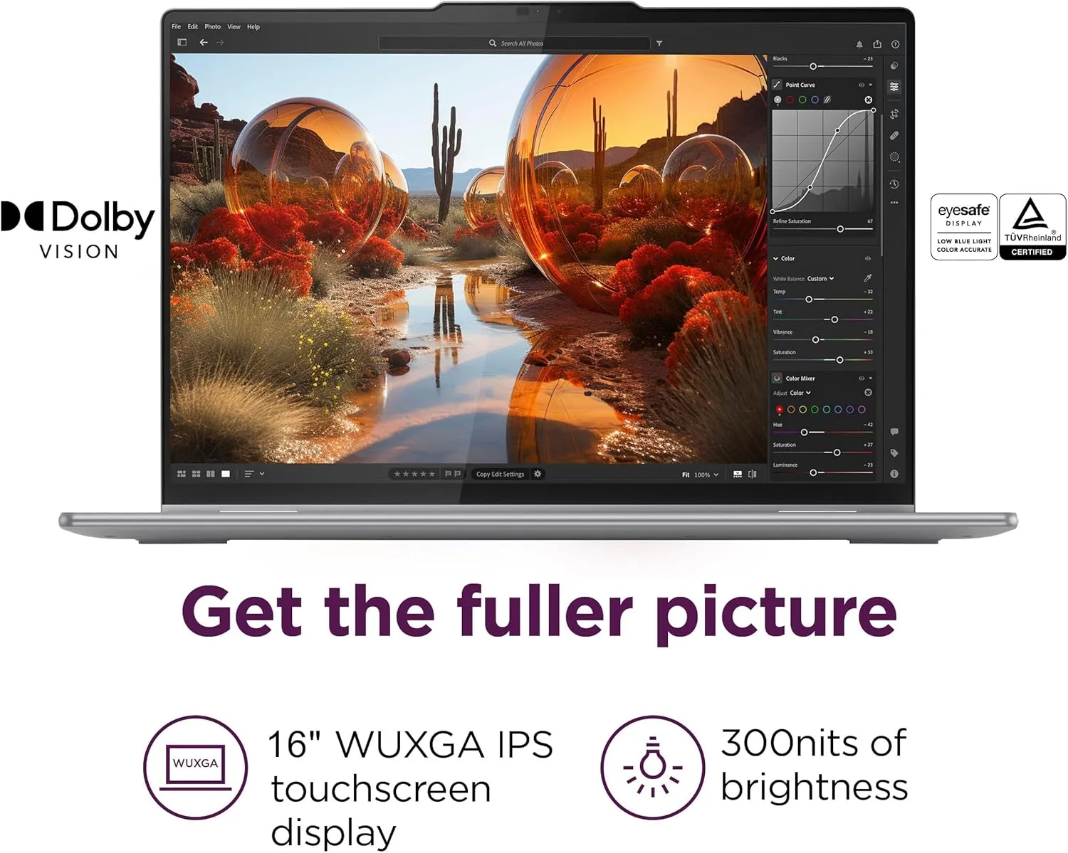 Lenovo Yoga 7 7i 2-in-1 Laptop (16" FHD  Touchscreen, AMD Ryzen 7 8840HS (Beat i7-1355U), 16GB DDR5 RAM, 1TB SSD) AI PC, Backlit, Fingerprint, FHD IR Webcam, Win 11 Pro w/ Copilot, Arctic Grey