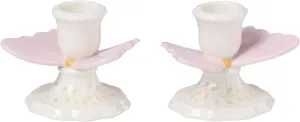 Lenox 897910 Butterfly Meadow Candlestick Holders, Set of 2
