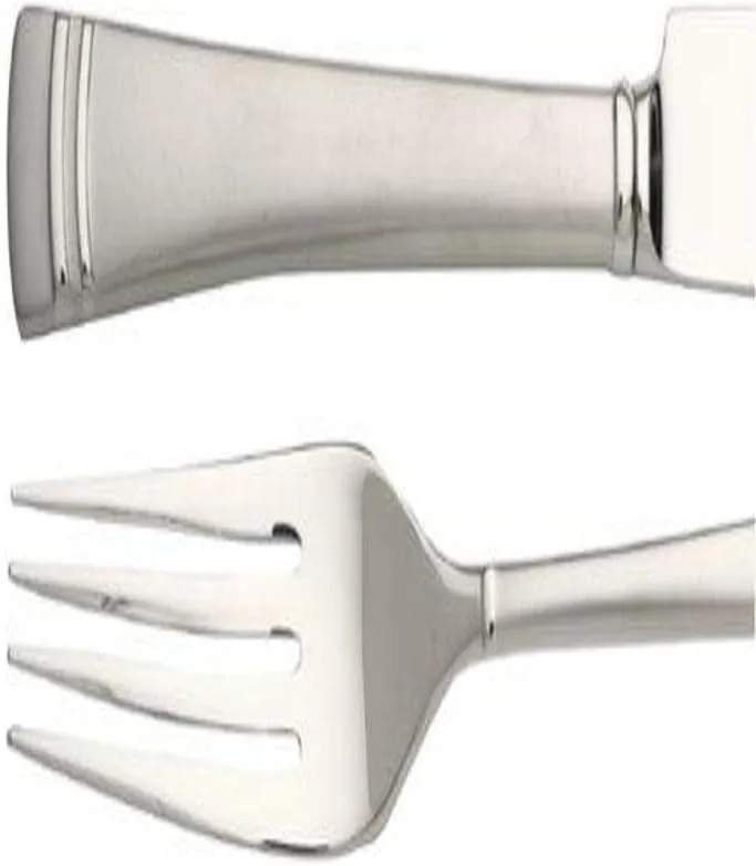 Lenox Federal Platinum Frosted 5Pc Place Setting, 5 Piece, Silver