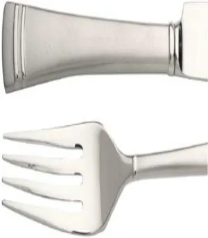 Lenox Federal Platinum Frosted 5Pc Place Setting, 5 Piece, Silver