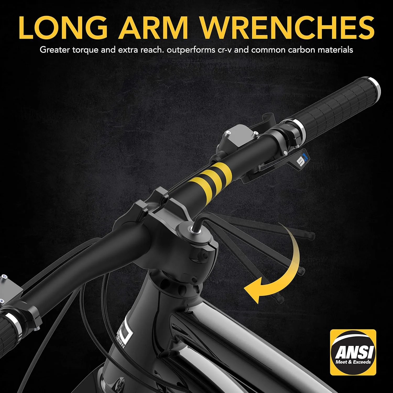LEXIVON Allen Wrenches Sets, 26-Piece Premium Metric & SAE Hex Keys, L-Shaped Long Arm Ball End Design, Industrial-Grade S2 Alloy Steel (LX-132)