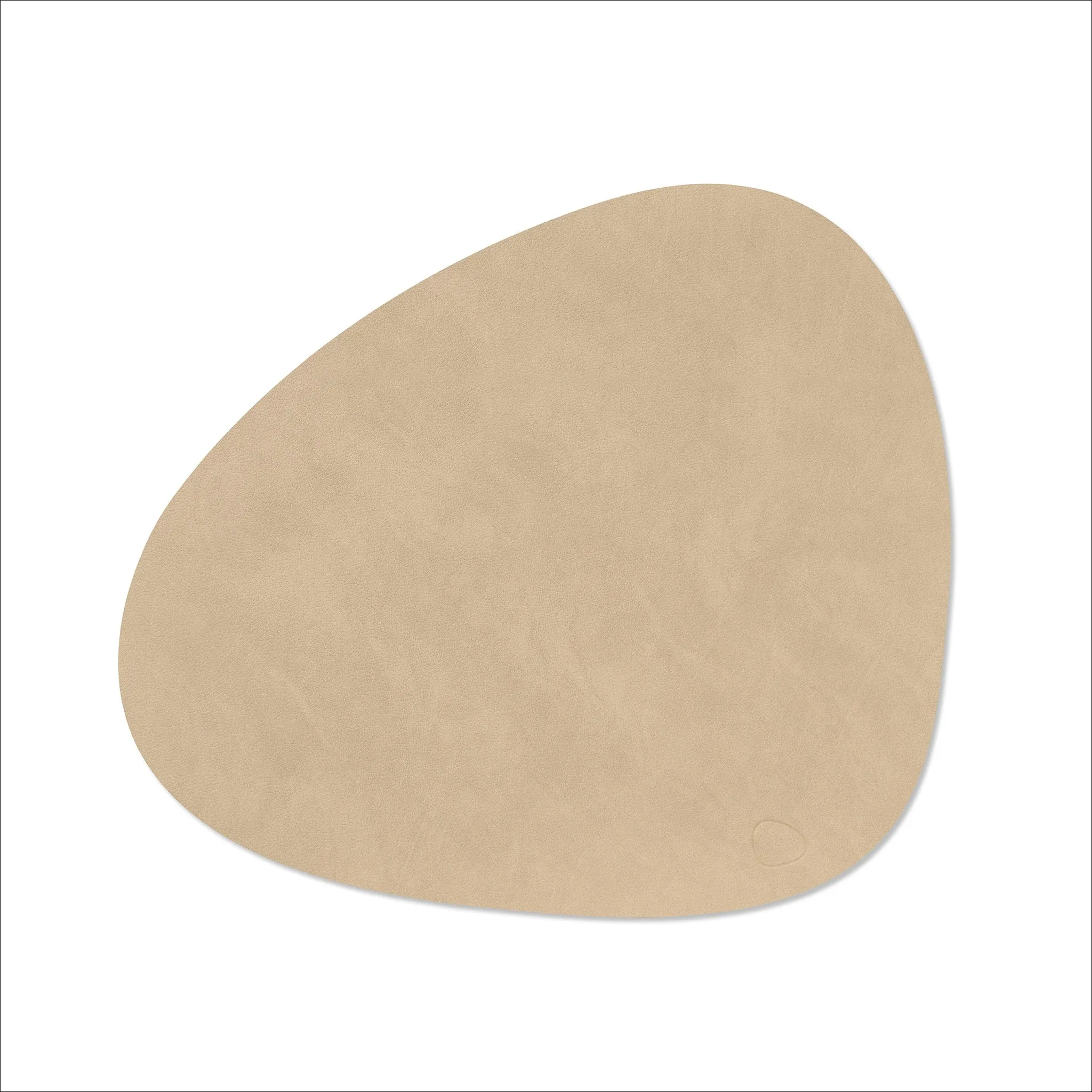 LIND DNA Nupo Curve Table Placemat L, Sand