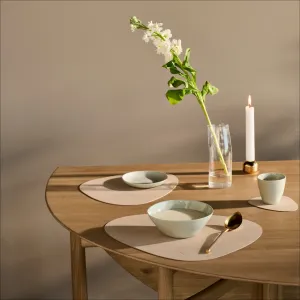 LIND DNA Nupo Curve Table Placemat L, Sand