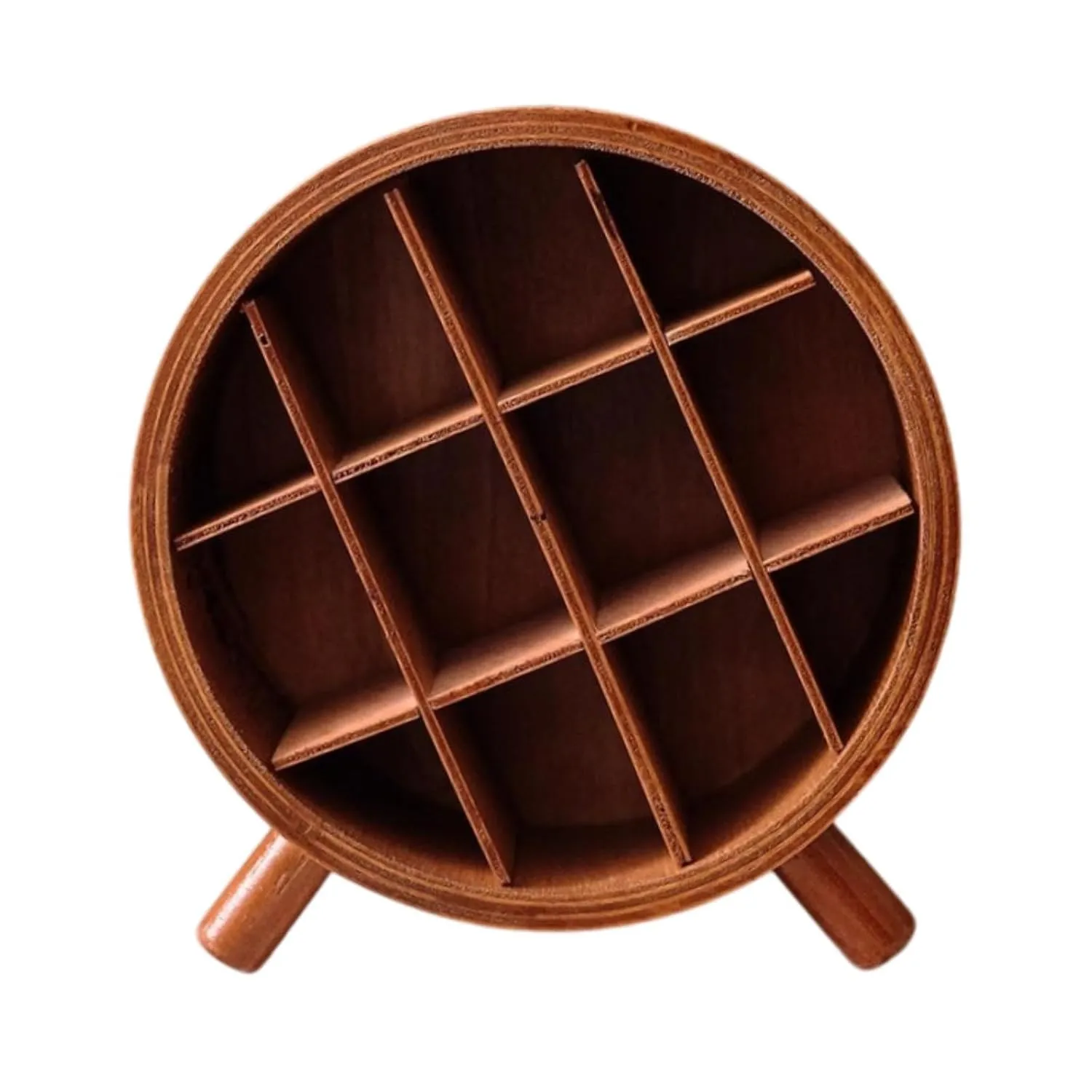 Lipstick Organizer Cosmetic Organizer Wooden Lipgloss Organizer Compact Storage Box Lipstick Holder Case for Counter Dresser