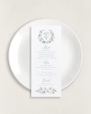 Louisa Seated Dinner Menus