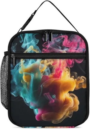 Lunch Bag for Women Men Lunch Box Reusable Melt In The Water Lunch Tote Bag Leakproof Lunch Cooler Bag for Work, 27.5X20cm