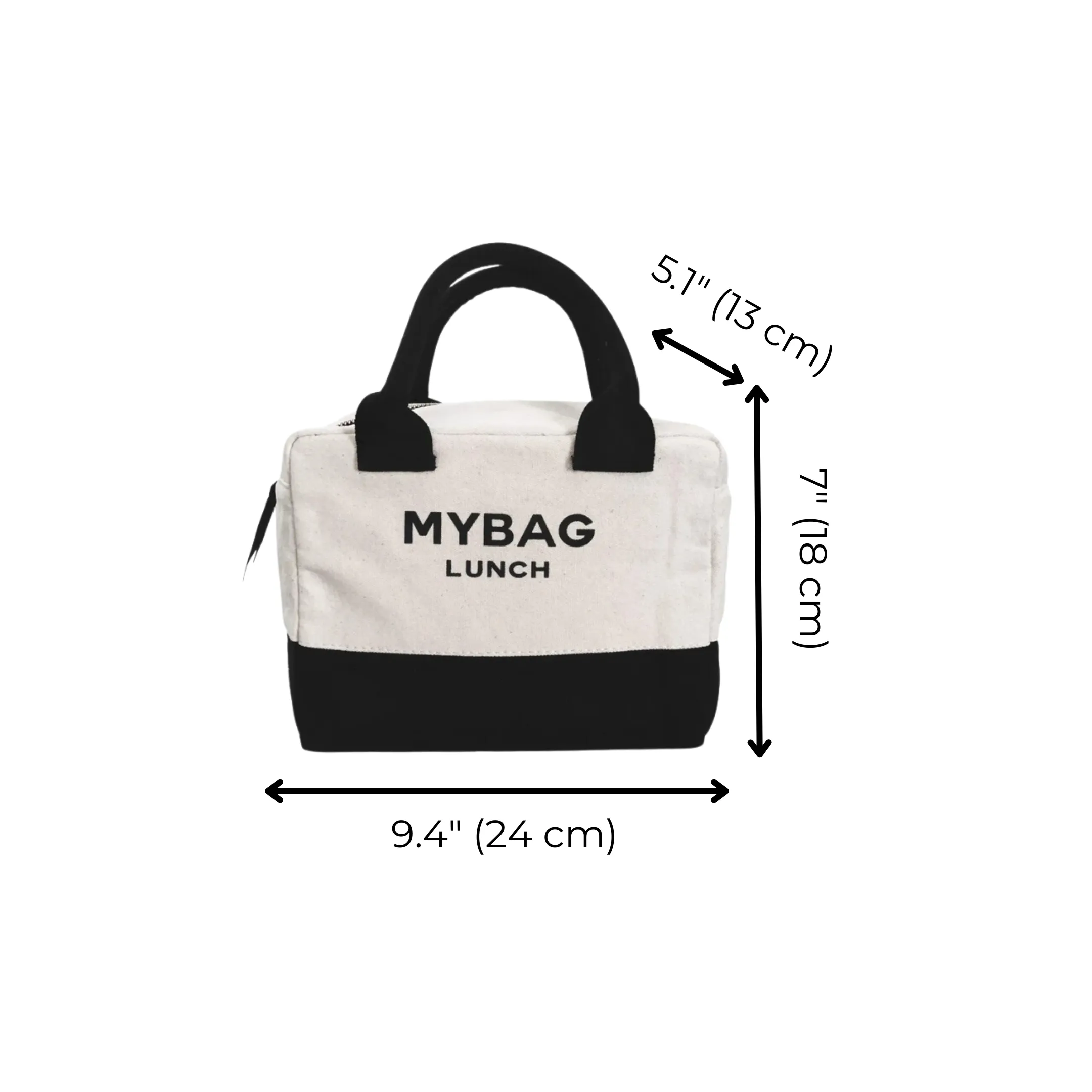 Lunch Bag, Insulated – Cream