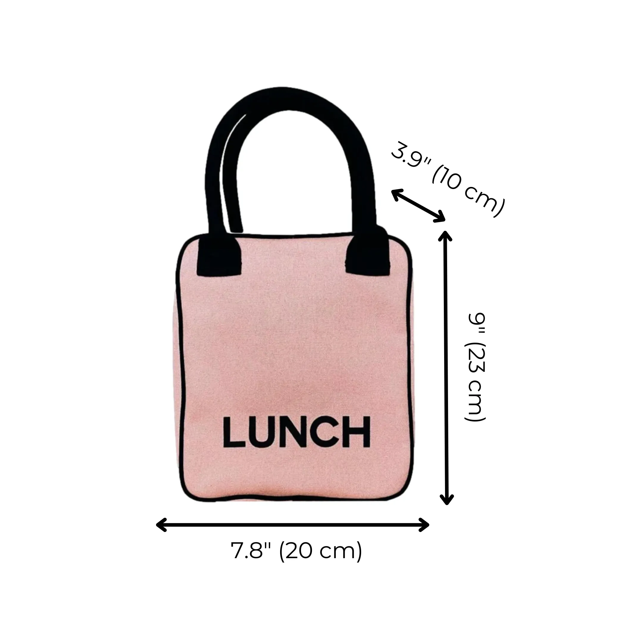 Lunch Bag, Insulated – Pink/Blush