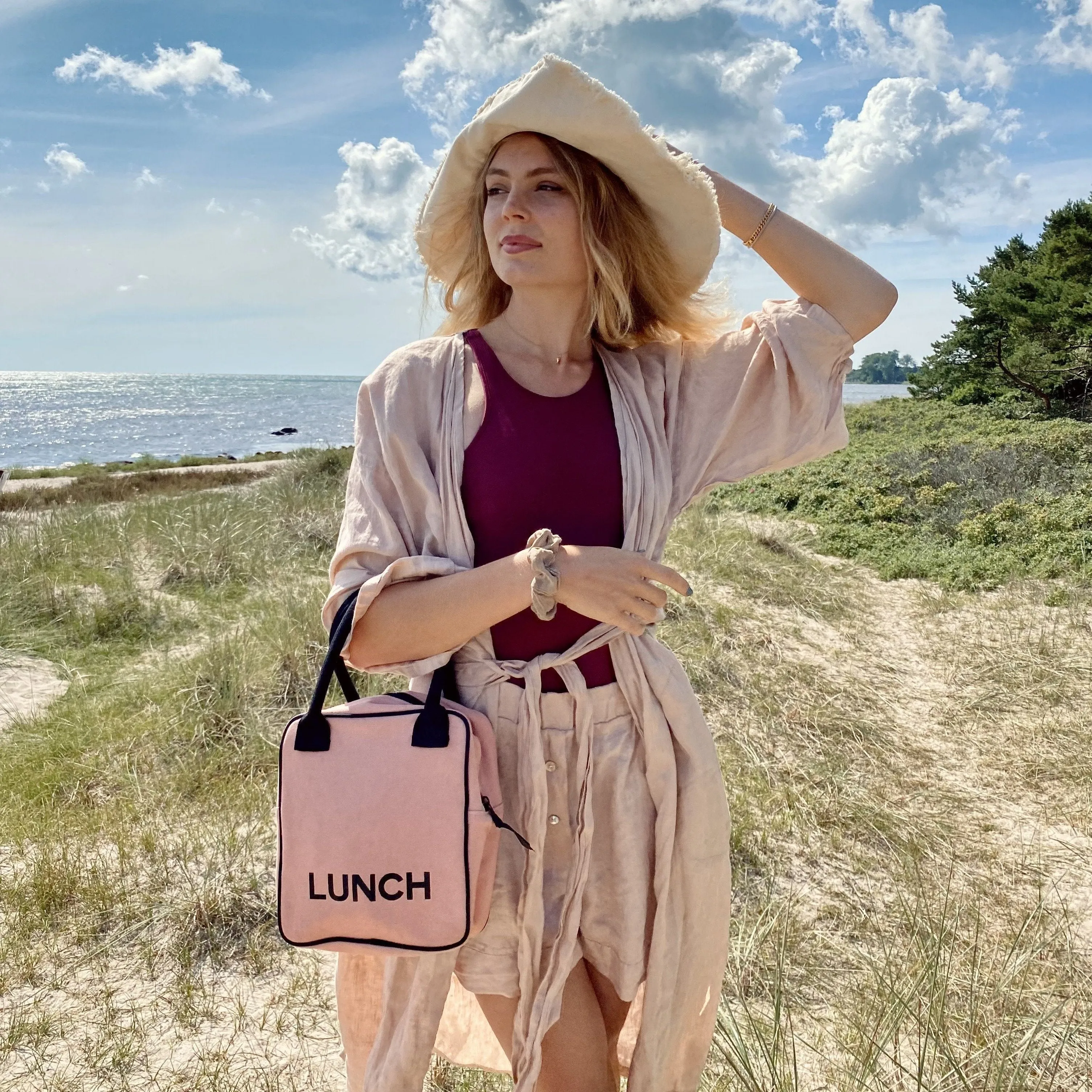 Lunch Bag, Insulated – Pink/Blush