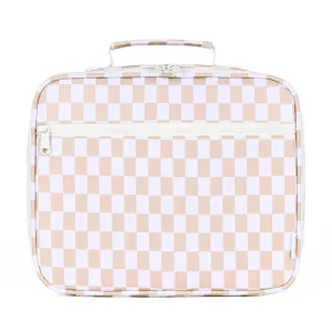 Lunch Bag Junior - Caramel Check