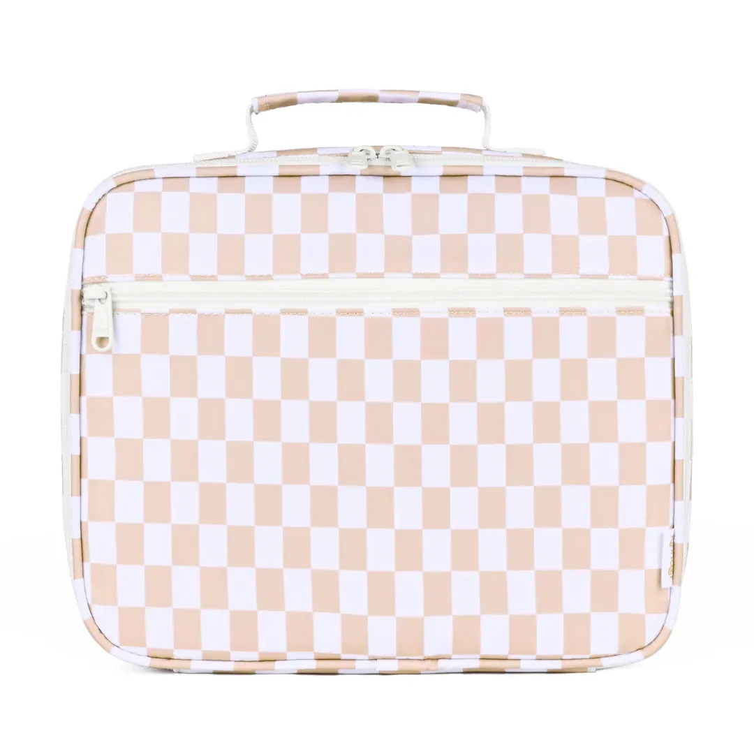 Lunch Bag Junior - Caramel Check