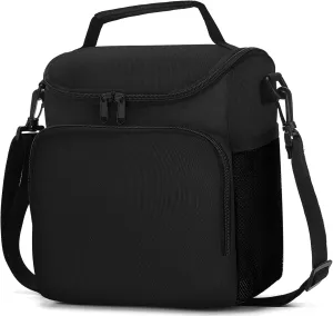 Lunch Box for Men,Insulated Lunch Bag Women with Adjustable Shoulder Strap, Cooler Bag with Drinks Holder for Adult Work Picnic Beach Workout