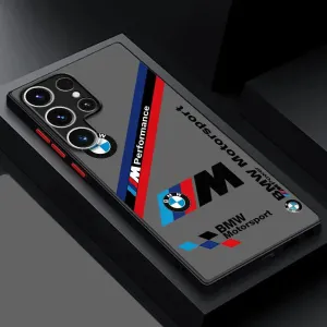 Luxury Shockproof Phone Case for Galaxy S23 BMW