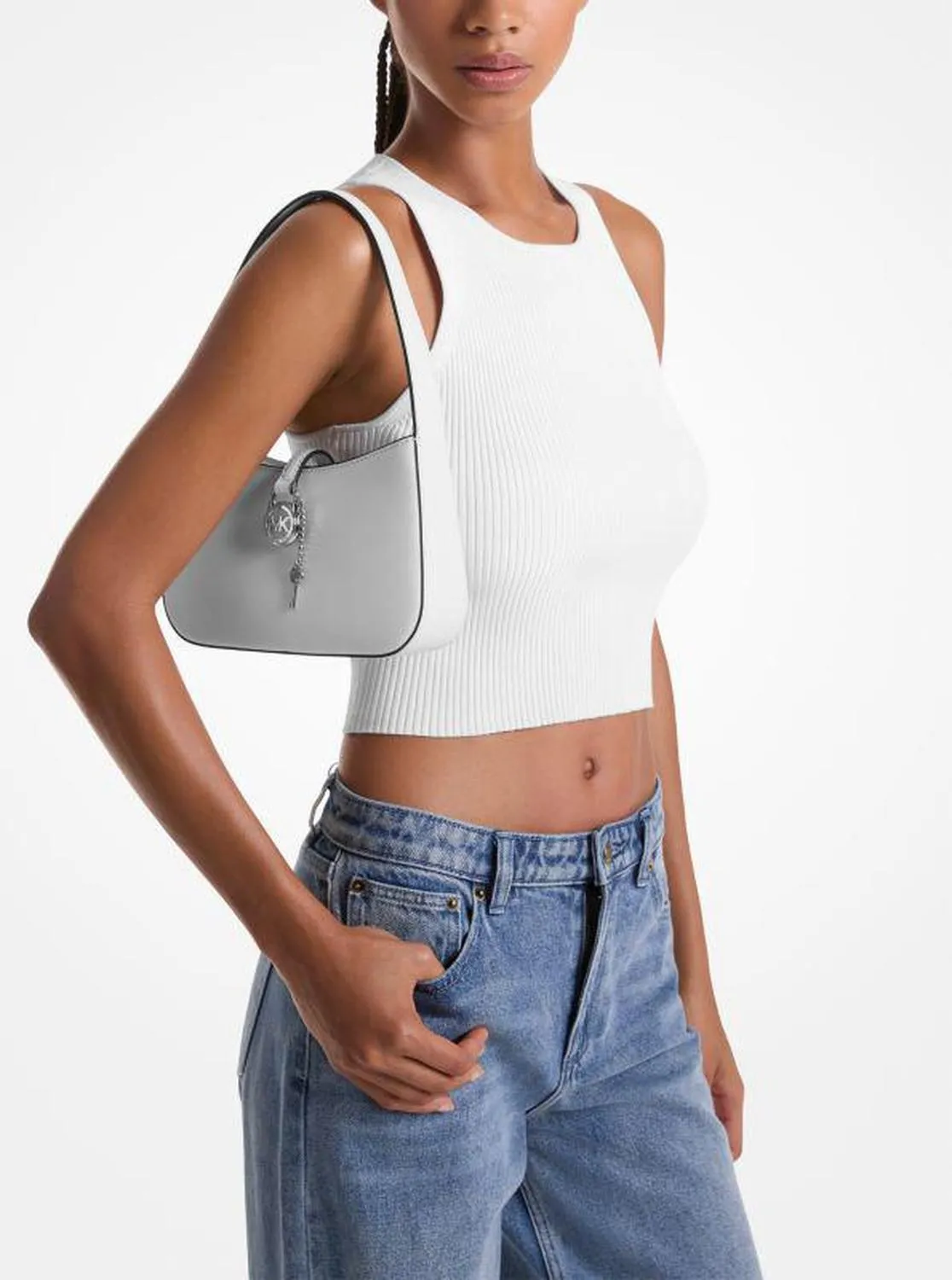 Lyra Small Leather Pochette