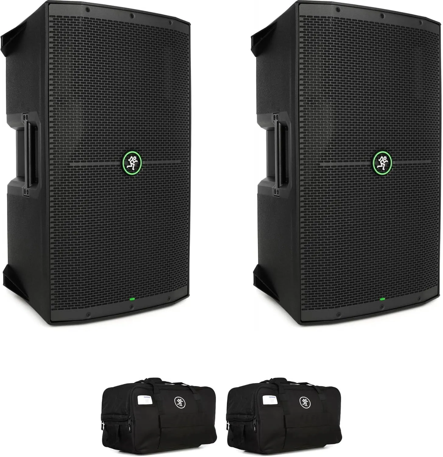 Mackie Thump212 12-Inch Powered Speaker Pair, 1400-Watt, Professional DJ Speakers with Bags, Lightweight and Portable PA System for Live Sound, Events, DJs, Bands, and Performances