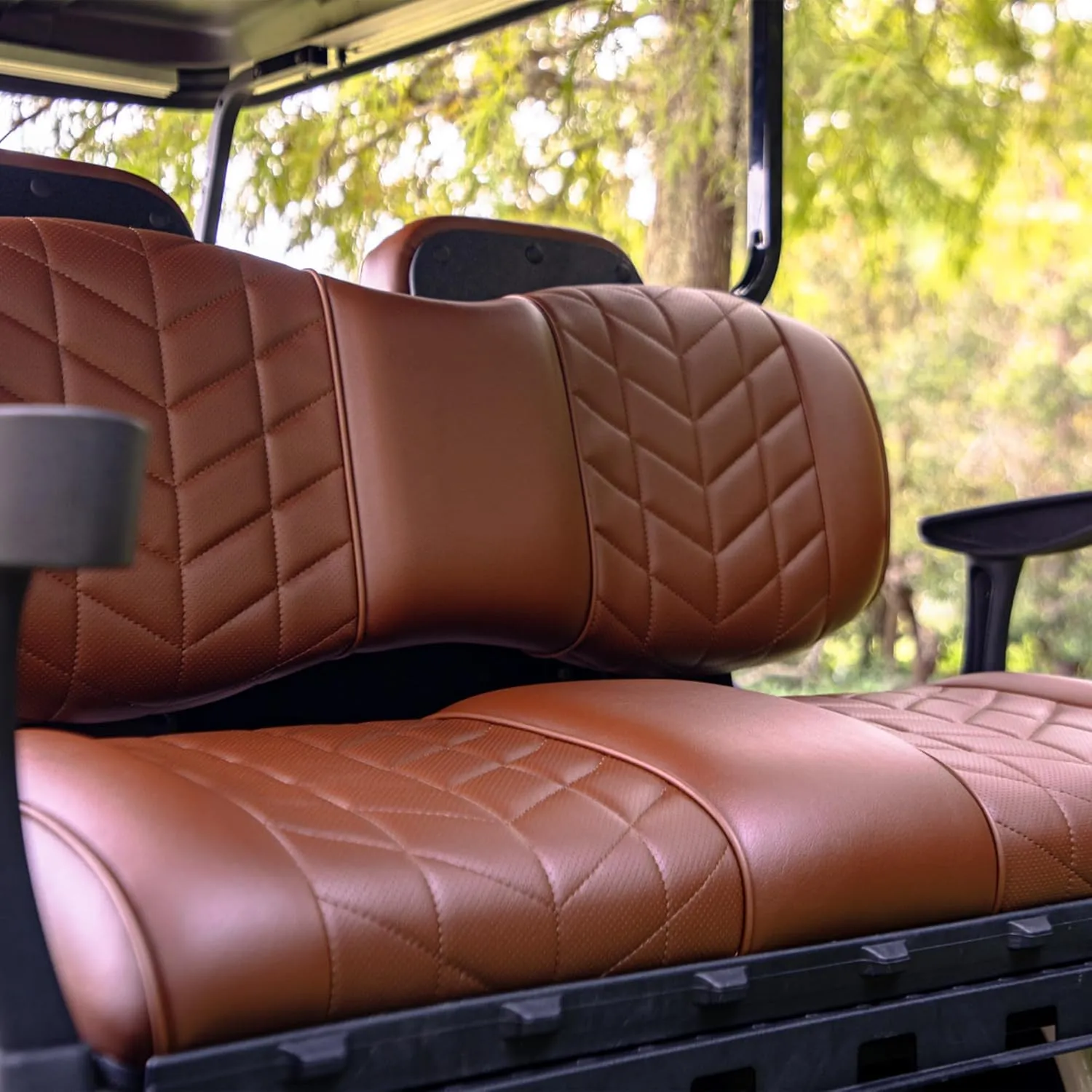 MADJAX Aviator Front & Rear Golf Cart Cushion Set | Premium Seat Back & Bottom Assemblies