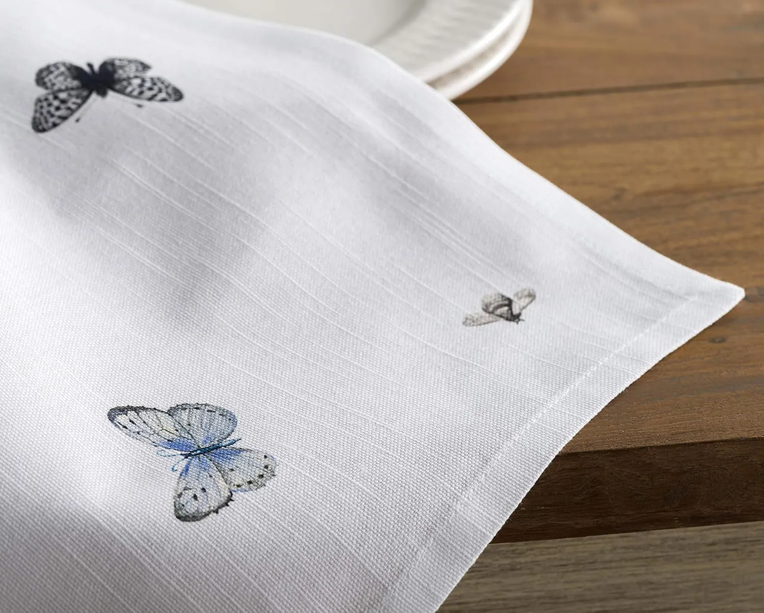 Maison d'Hermine Cloth Napkins Set of 4 100% Cotton Everyday Reusable Square Napkins Cloth Washable, Dinner, Party, Wedding, Restaurant, Spring/Summer (Printemps, 20" x 20")