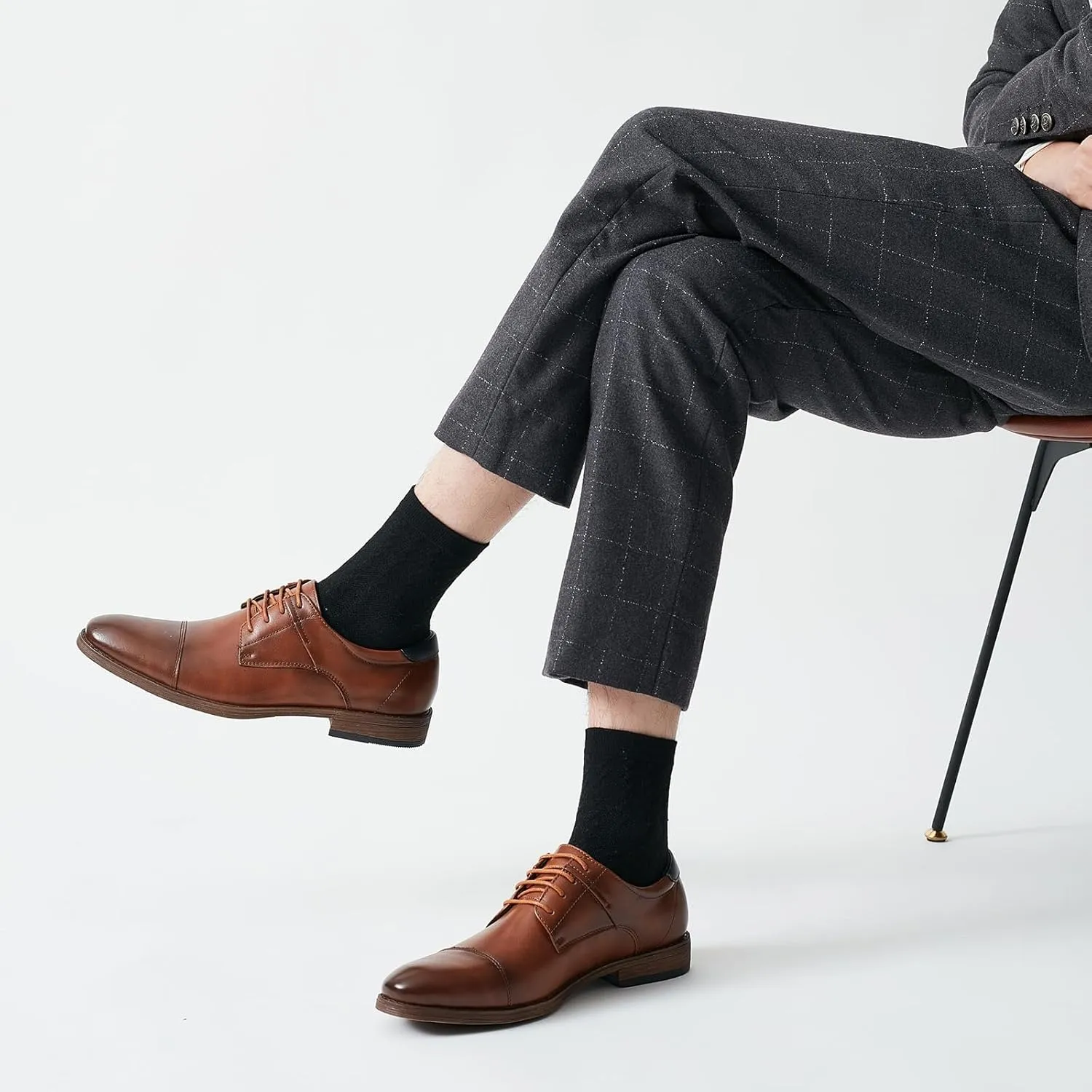 Man's Dress Shoes Oxford Shoes Formal Dress Shoes for Men Business Derby Comfortable Shoes