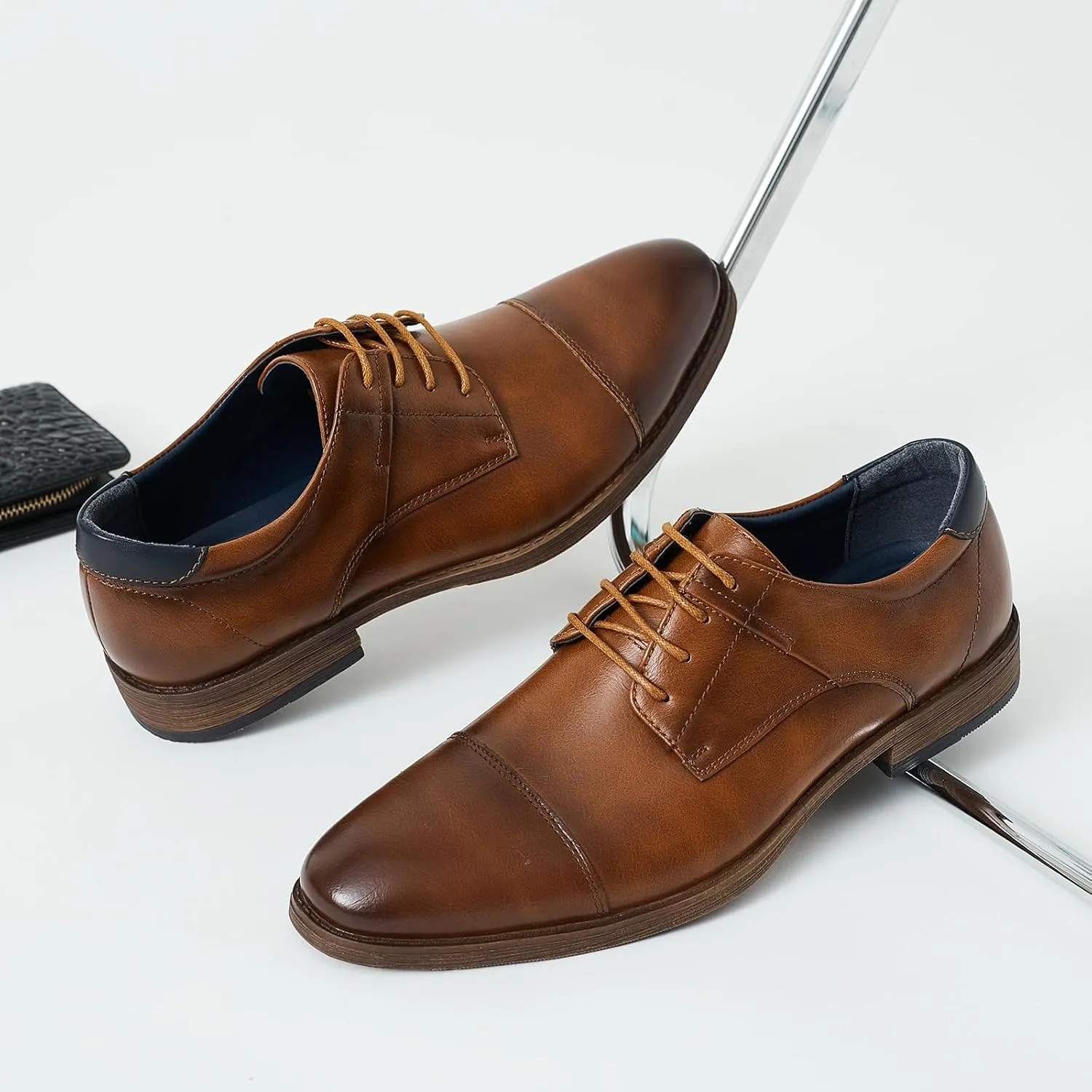 Man's Dress Shoes Oxford Shoes Formal Dress Shoes for Men Business Derby Comfortable Shoes