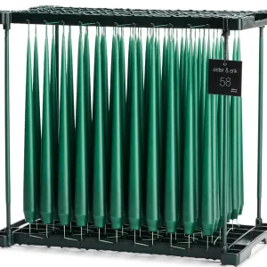 Marble Green Tapered Candle - 58