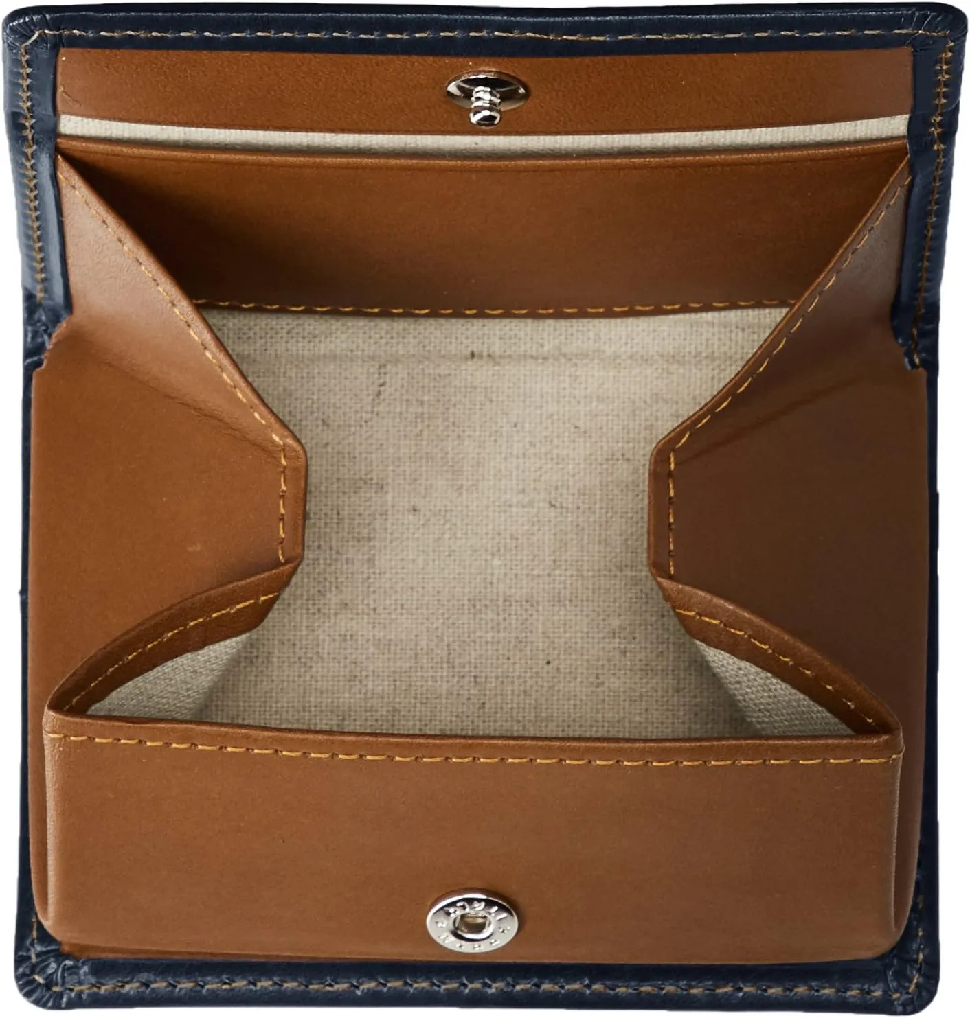 [Margaret Howell Idea] Coin Purse, Coin Case, Wallet, Men's Coin Purse, Women's Coin Purse, Unisex, Genuine Leather, Leather, Made in Japan, Box, Aging Effects, MHMW4BC1 MHMW4BC1