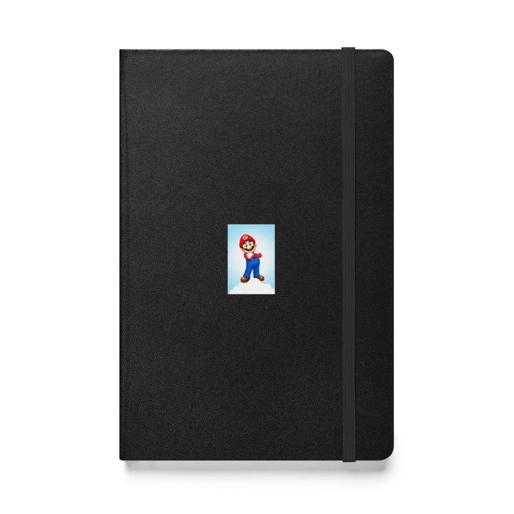 Mario-Themed Hardcover Notebook
