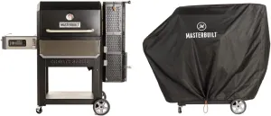 Masterbuilt Gravity Series 1050 Digital Charcoal Grill Smoker Combo   Cover Bundle