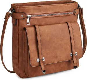 Medium Crossbody Bags for Women: Small Fashion Leather Purses Shoulder Cross Body Bag for Daily Use and Travel