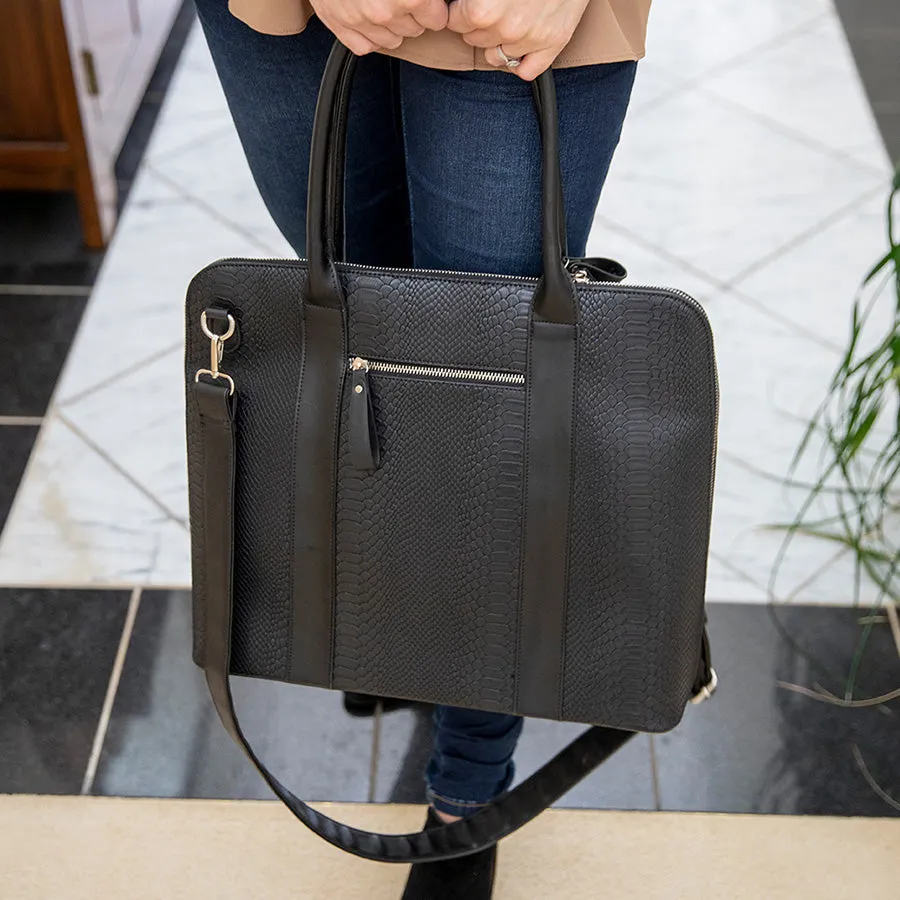 Melissa Laptop Handbag   Removable Cooler Bag