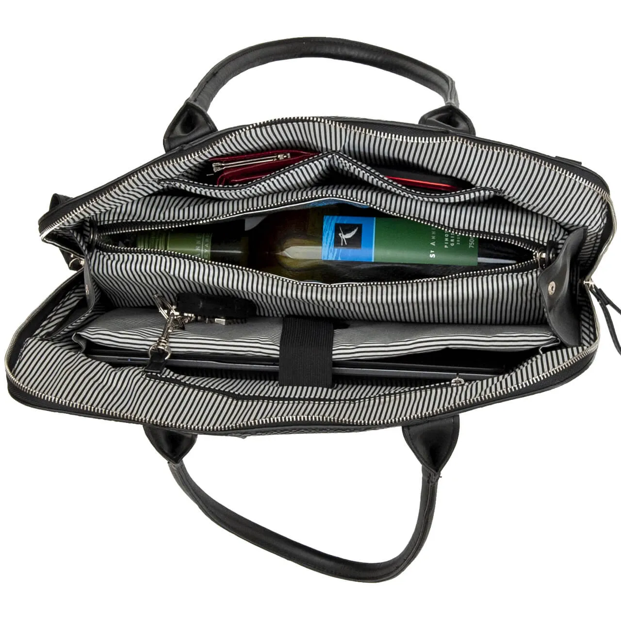 Melissa Laptop Handbag   Removable Cooler Bag