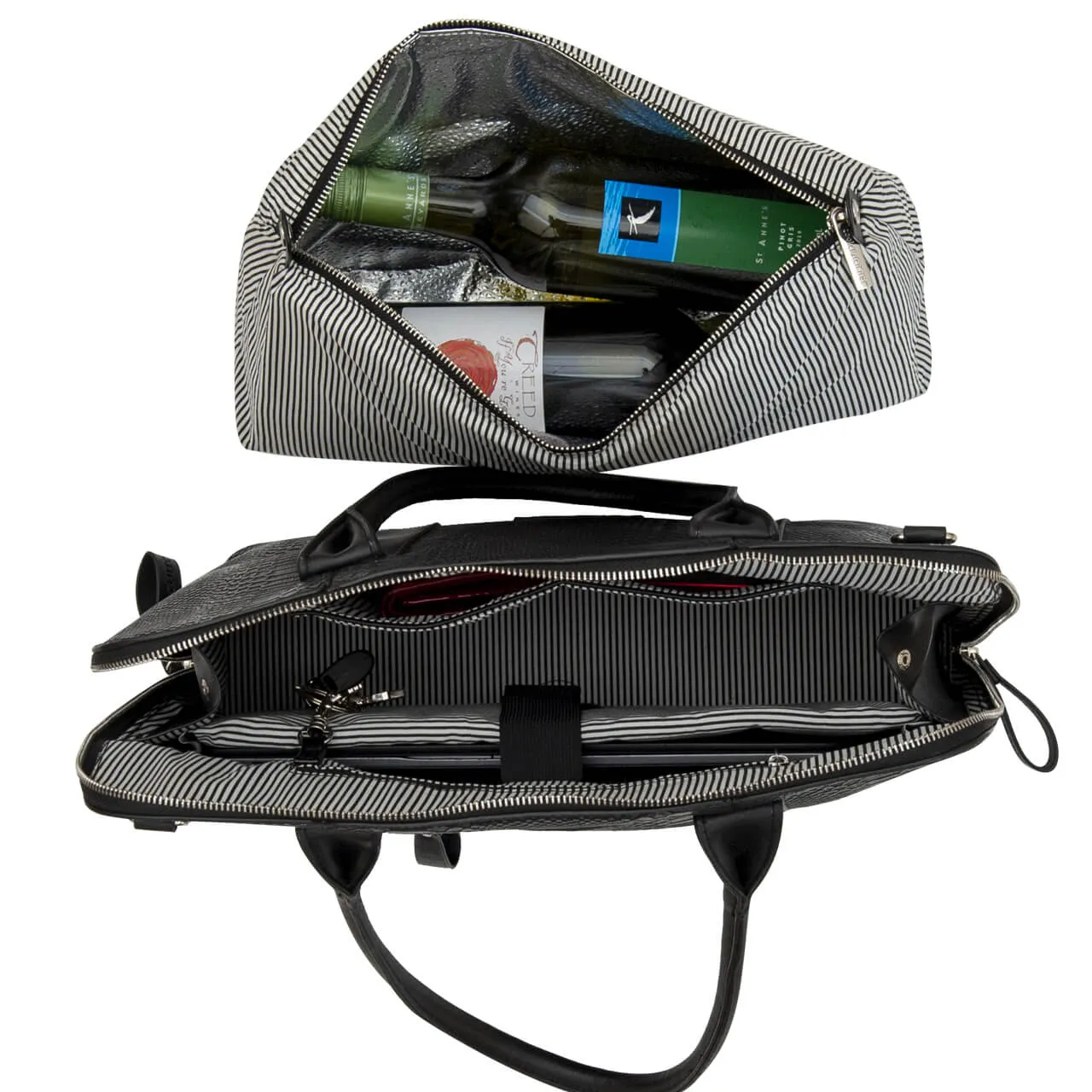 Melissa Laptop Handbag   Removable Cooler Bag