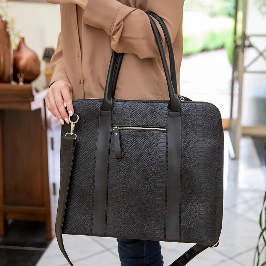 Melissa Laptop Handbag   Removable Cooler Bag