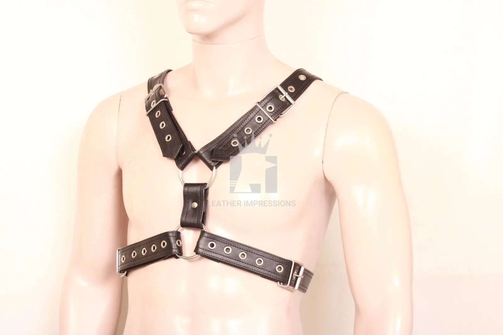 Men Leather Harness