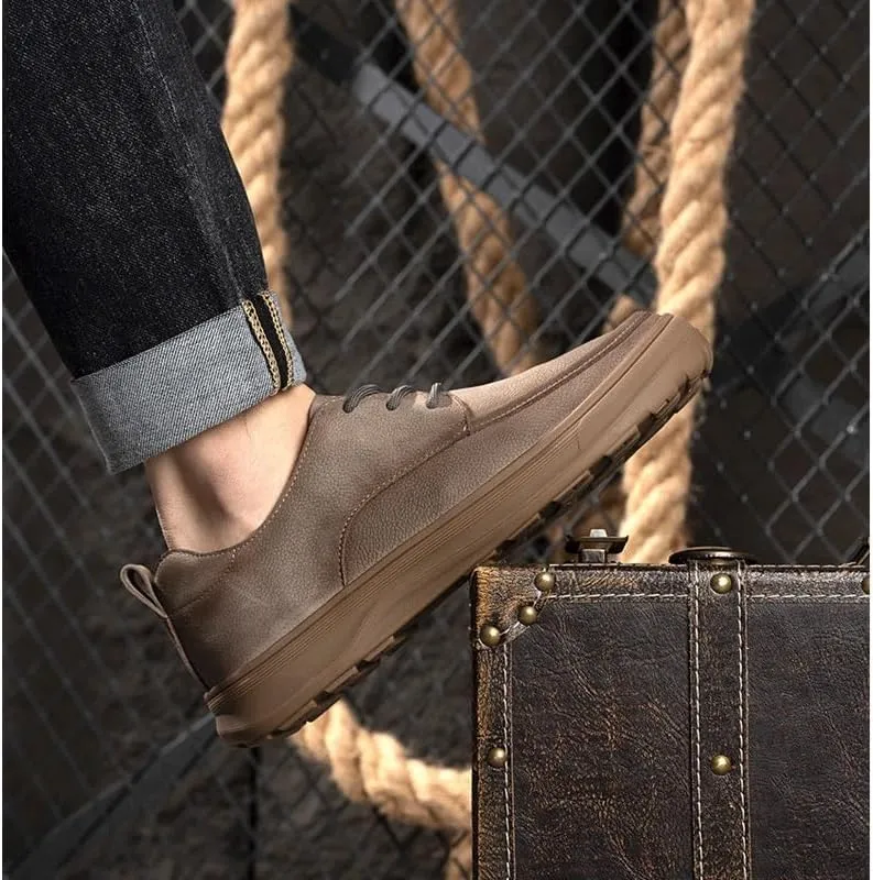 Men's Dress Shoes Comfort Soft Men Oxford Gentleman Wedding Business Work Office Outdoor Party Casual Shoes Formal Sneakers Suitable for All Seasons