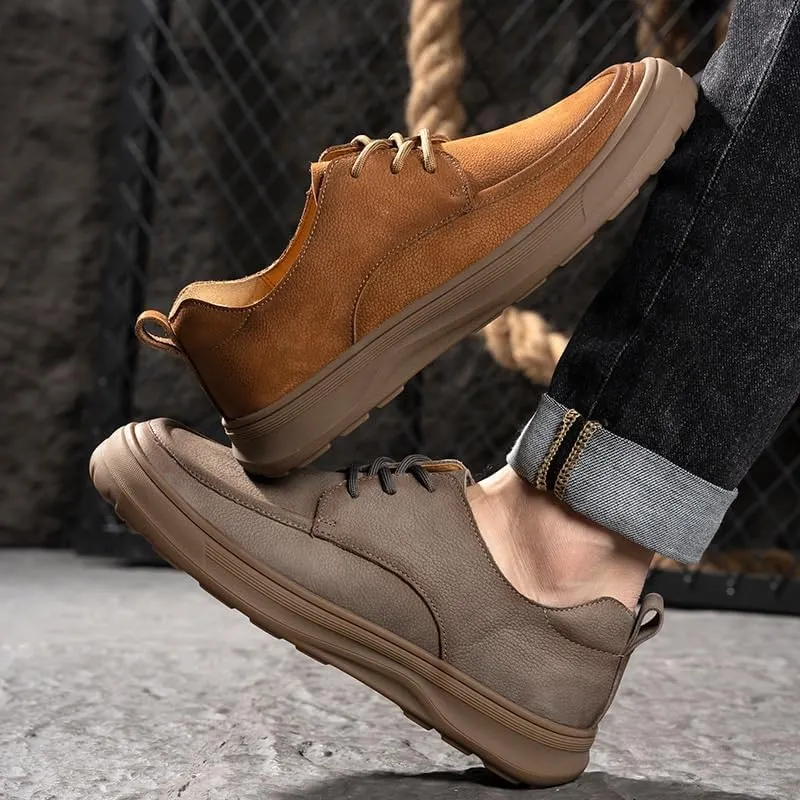 Men's Dress Shoes Comfort Soft Men Oxford Gentleman Wedding Business Work Office Outdoor Party Casual Shoes Formal Sneakers Suitable for All Seasons