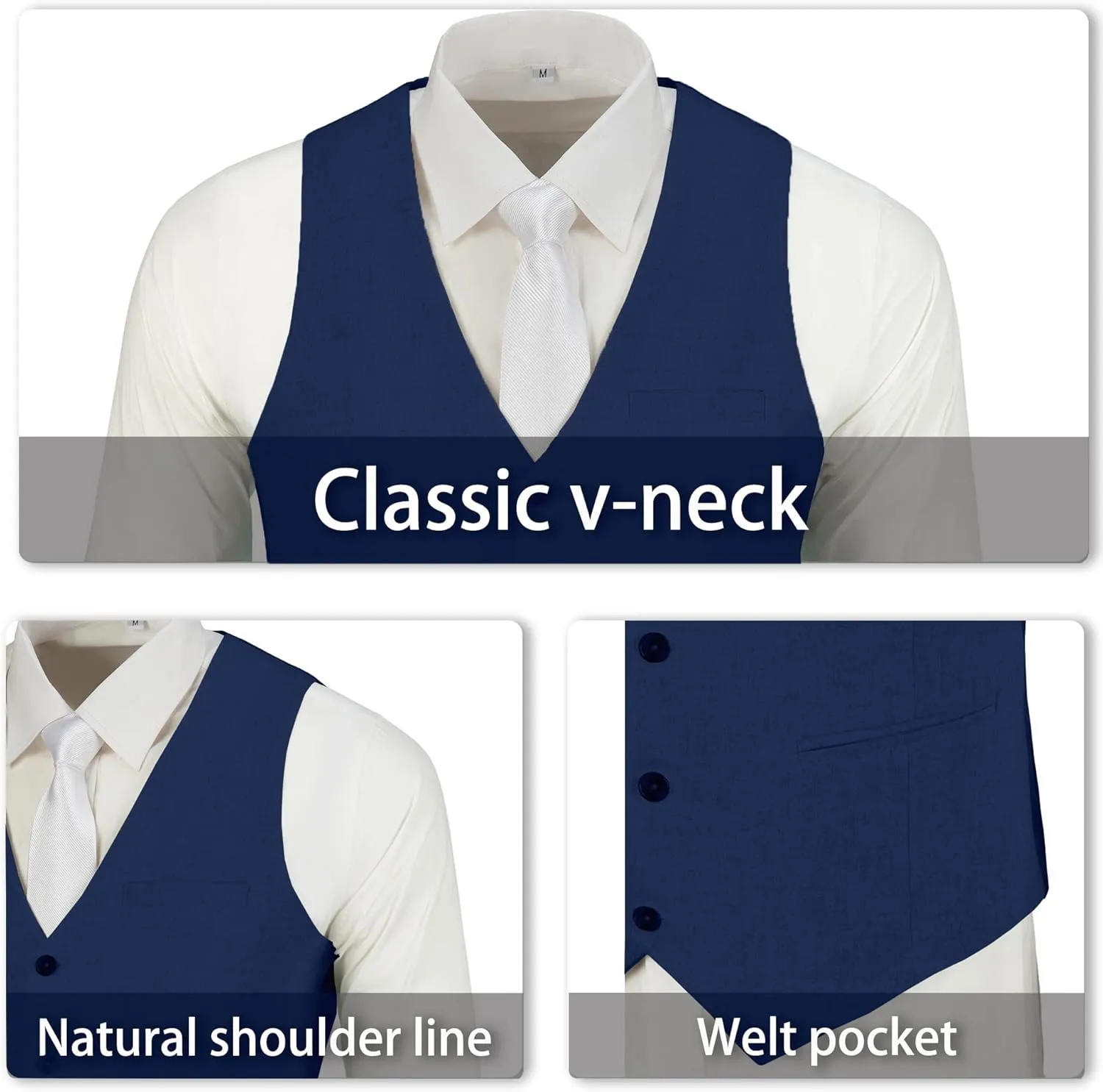 Mens Suit Set Linen Beach Wedding Two Pieces Formal Elegant Summer Prom Dinner Vests Pants for Men