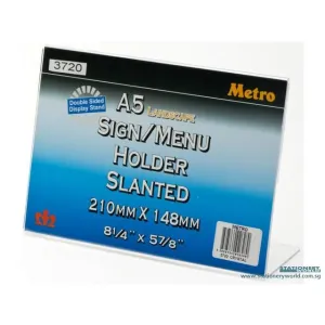 Elegant Dinner Menu Holders