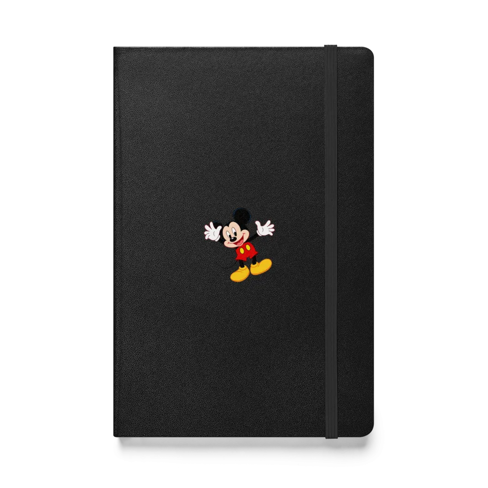 Mickey Mouse Inspired Hardcover Notebook