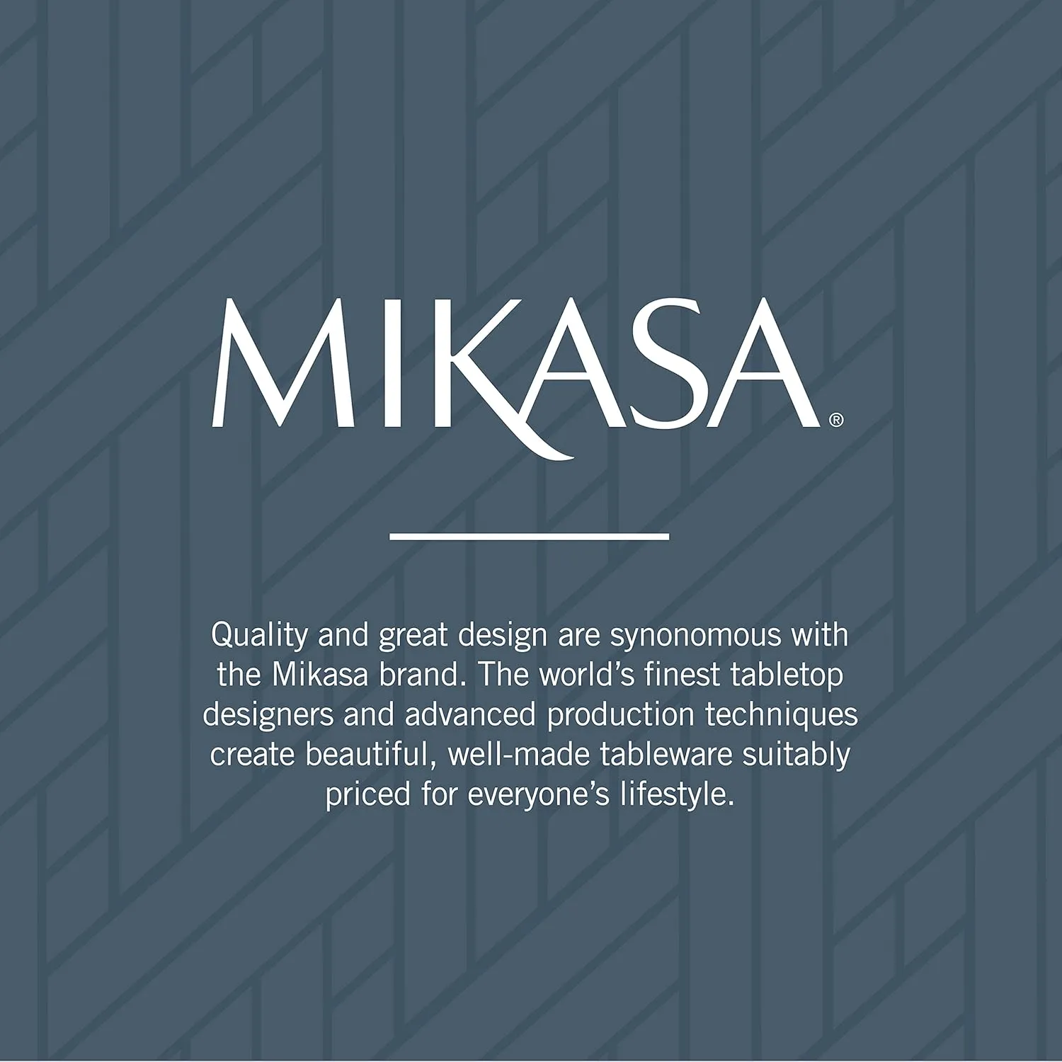 Mikasa, Harmony Flatware Service for 12, 65 Piece Set, 18/10 Stainless Steel, Silverware Set with Serving Utensils