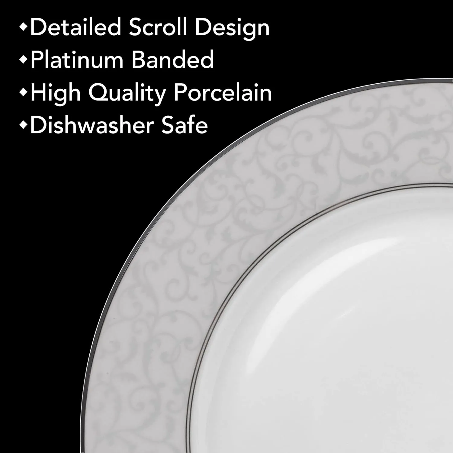 Mikasa Parchment Dinnerware Set, 40 piece set, Service for 8
