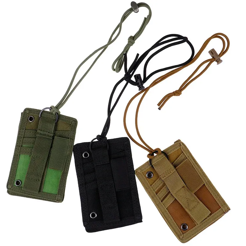 Military Fan ID Set - Tactical Polyester ID Holder
