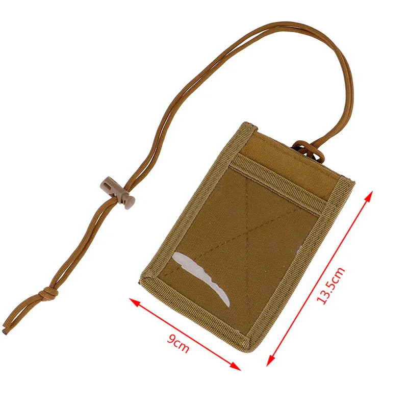 Military Fan ID Set - Tactical Polyester ID Holder