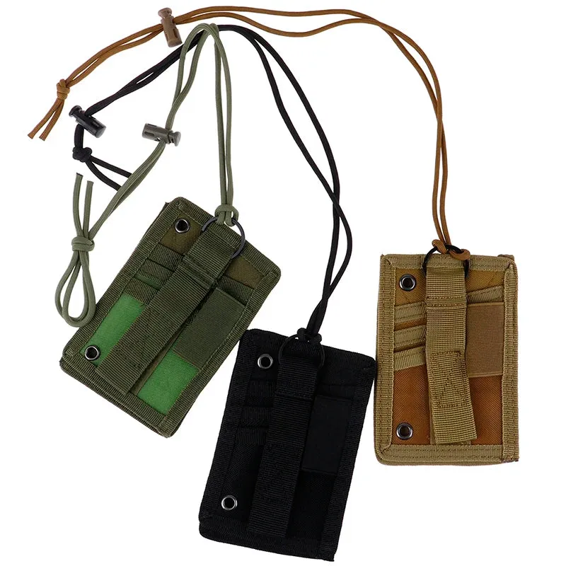 Military Fan ID Set - Tactical Polyester ID Holder