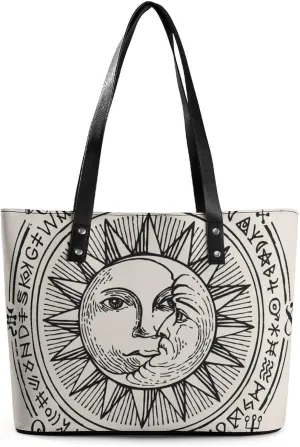 Modern PU Leather Shoulder Bag for Women, PU Leather Work Shoulder Bag, PU Leather Shopping Tote for Travel Outdoor