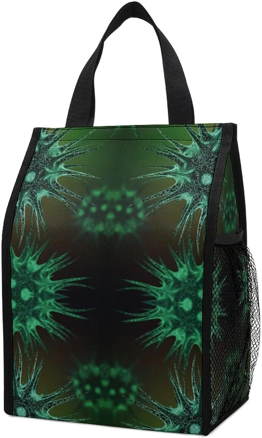 Molecules of The Virus Portable Lunch Bag Women Men Insulated Leakproof Lunchbox Tote Beach Travel Work