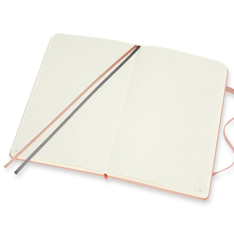 Moleskine Art Bullet Large Notebook Coral Pink