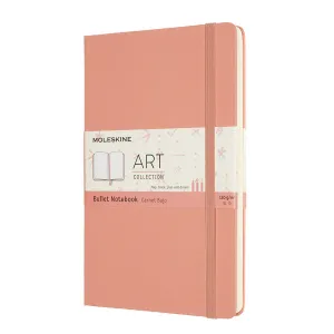 Moleskine Art Bullet Large Notebook Coral Pink