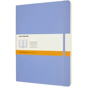 Moleskine Classic Collection Softcover Extra Large Notebook Hydrangea Blue