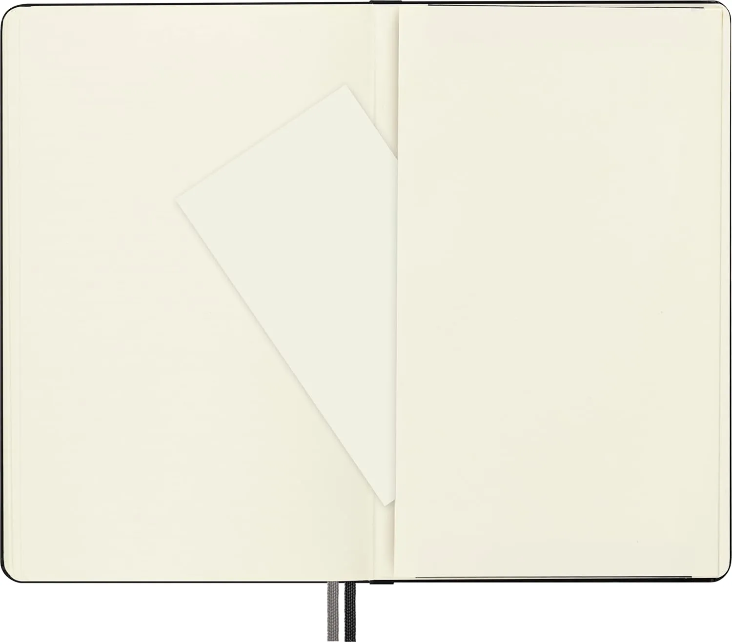 Moleskine Classic Expanded Notebook, Hard Cover, Large (5" x 8.25") Dotted, Black, 400 Pages